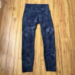 Lululemon Wunder Train Hi-Rise tight 25” Diamond Dye